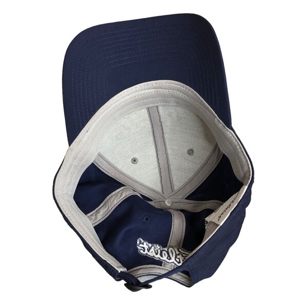 Titleist Cap Adjustable Golf Hat Navy & Gray Cotton/Polyester Blend Men One Size - Picture 5 of 12